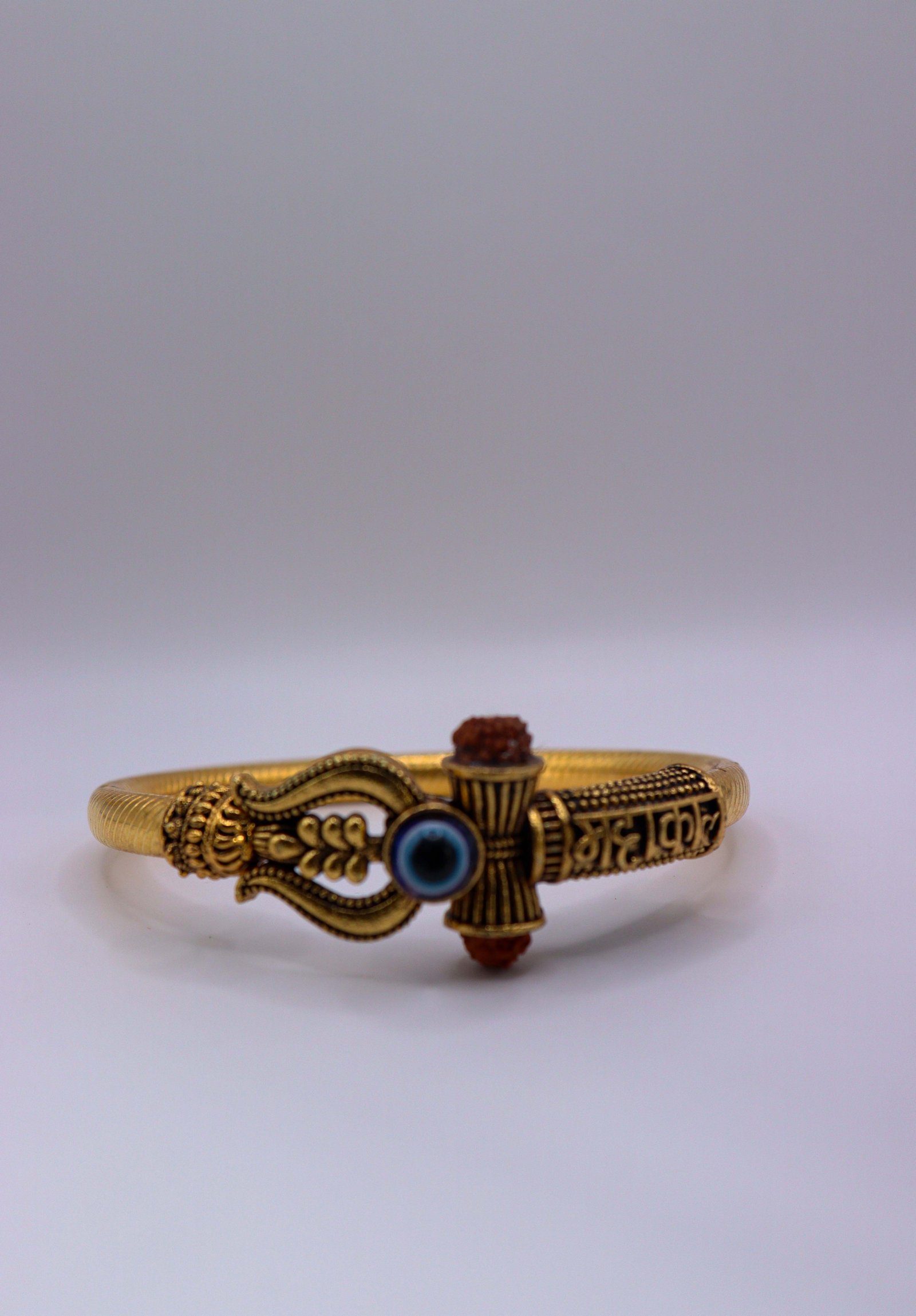 gold plated shivji kada