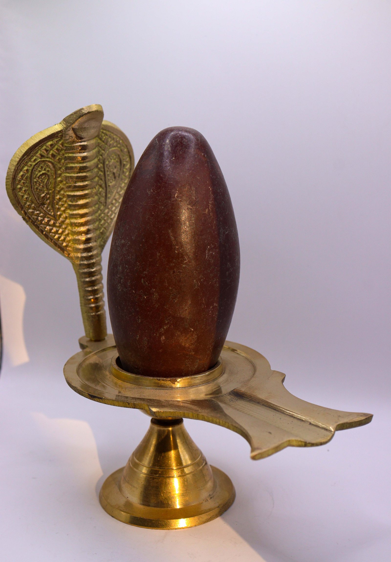 Gold plated नर्मदेश्वर शिवलिंग