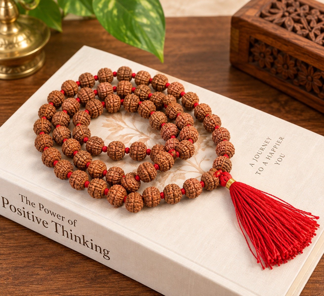5 mukhi rudraksh mala