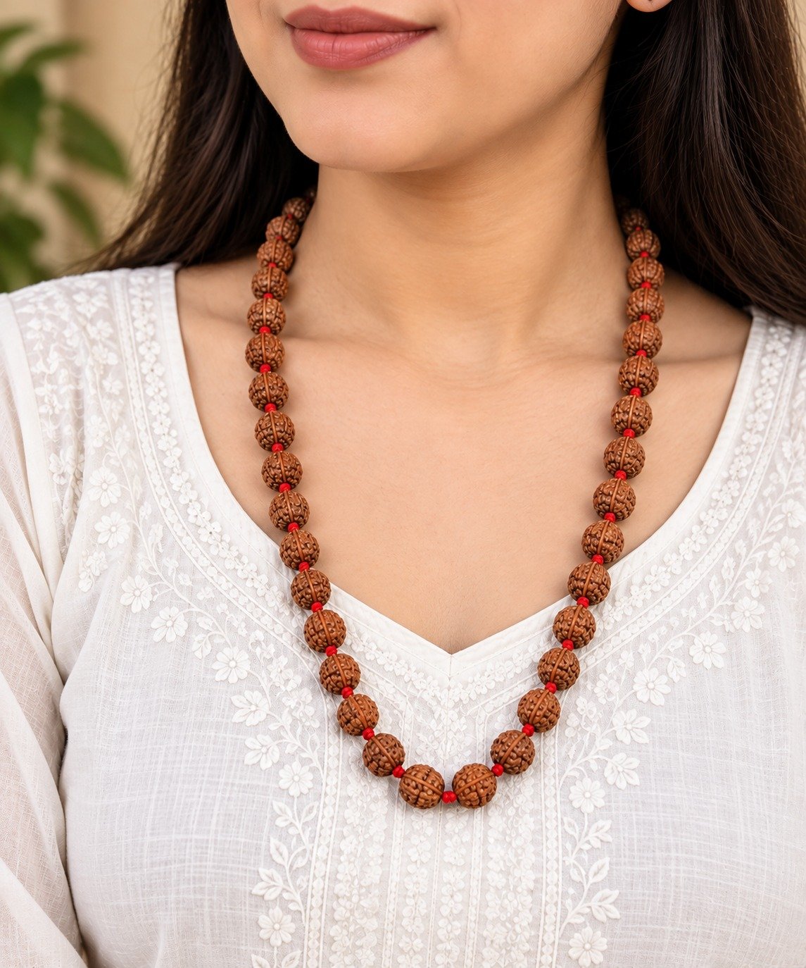 5 mukhi rudraksh mala